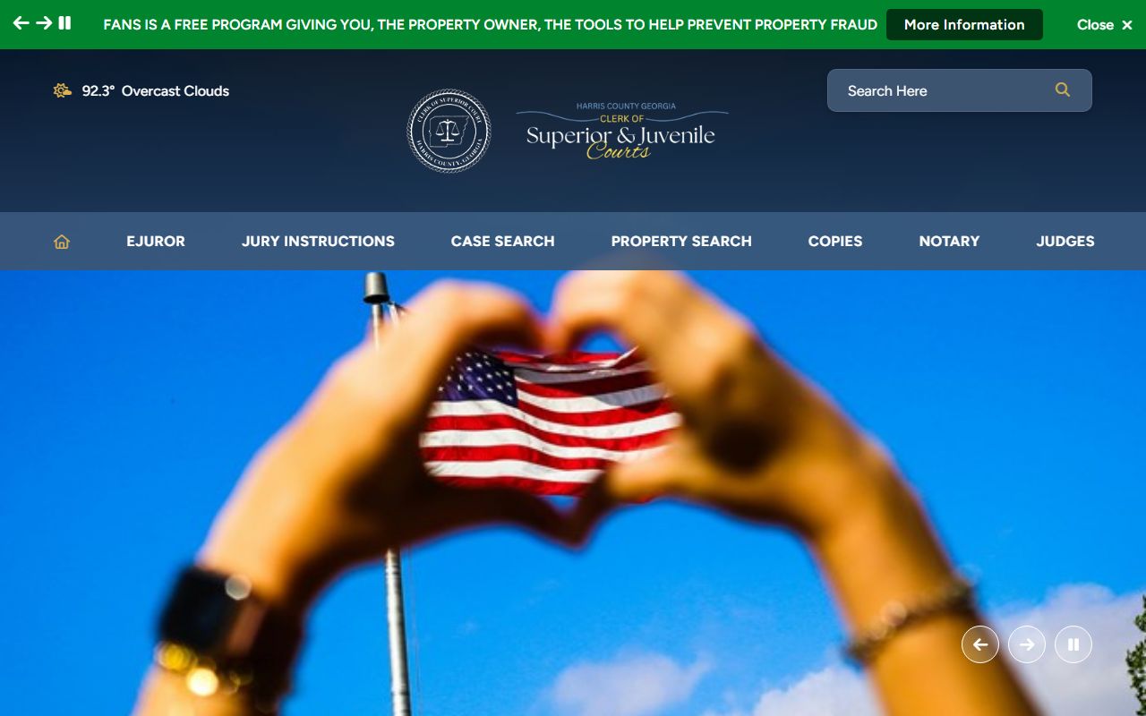 Harris County court records standalone clerk website